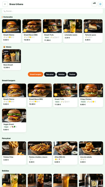 Kiosk in the Fresh theme.